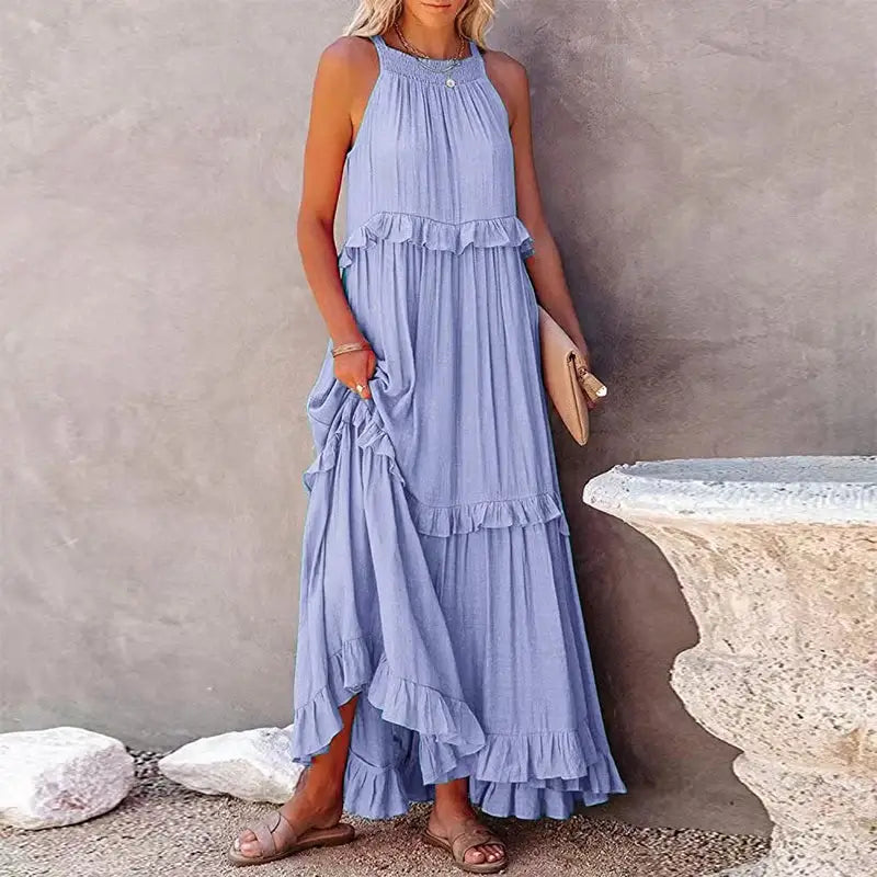 Damen Sommer Maxikleid: Lässig, Locker & Elegant