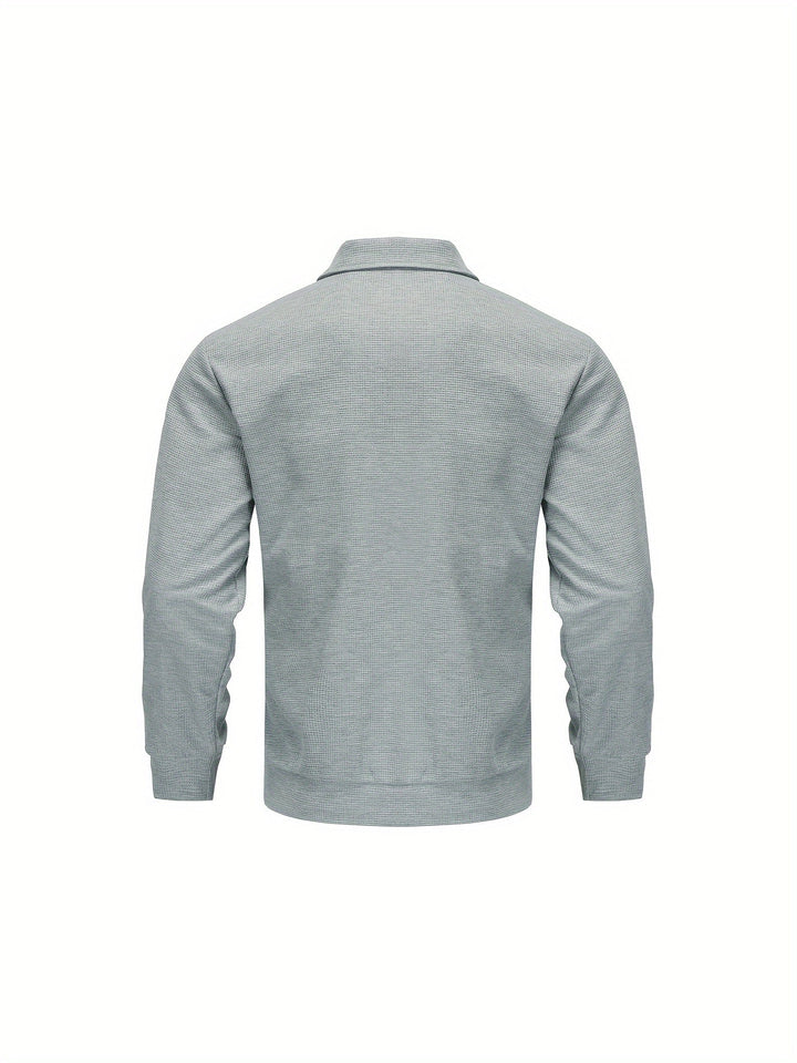 Leichte Herrenjacke in schlichtem Look für Freizeit und Alltag
