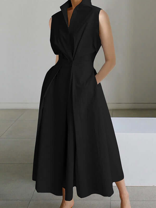Sommerkleid mit Hemdkragen