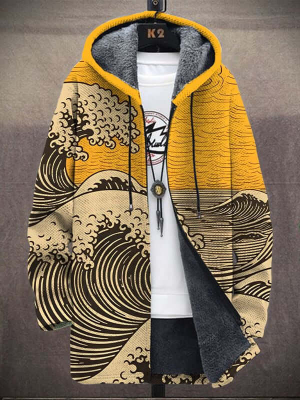 Künstlerische Strickjacke | Weich und stilvoll