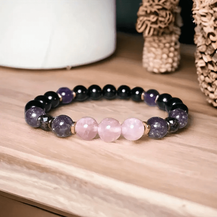 8mm Edelstein Armband mit verschiedenen Steinen