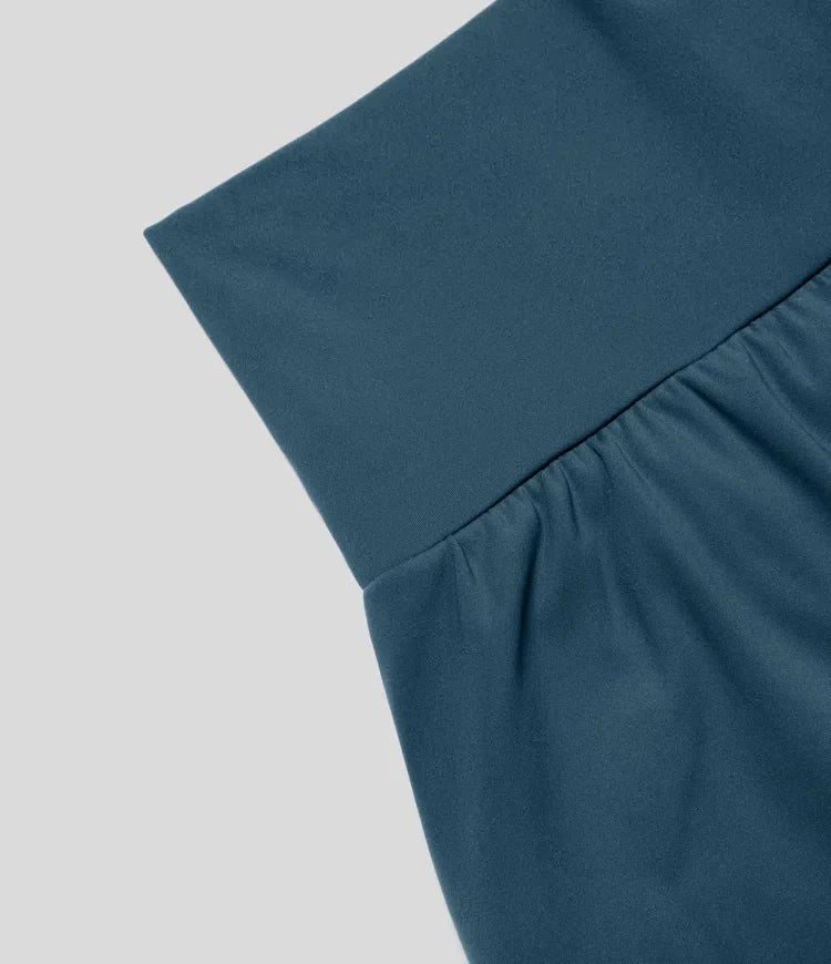High Waist Yoga Shorts für Damen in stilvollem Design für Sport und Freizeit