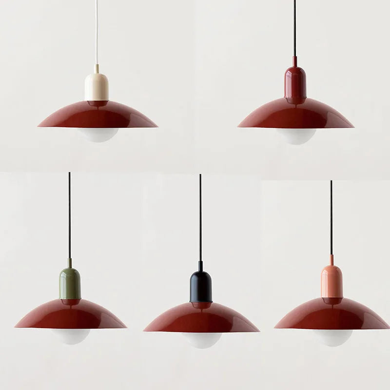 Farbige Macaron Pendelleuchte - Modernes Design