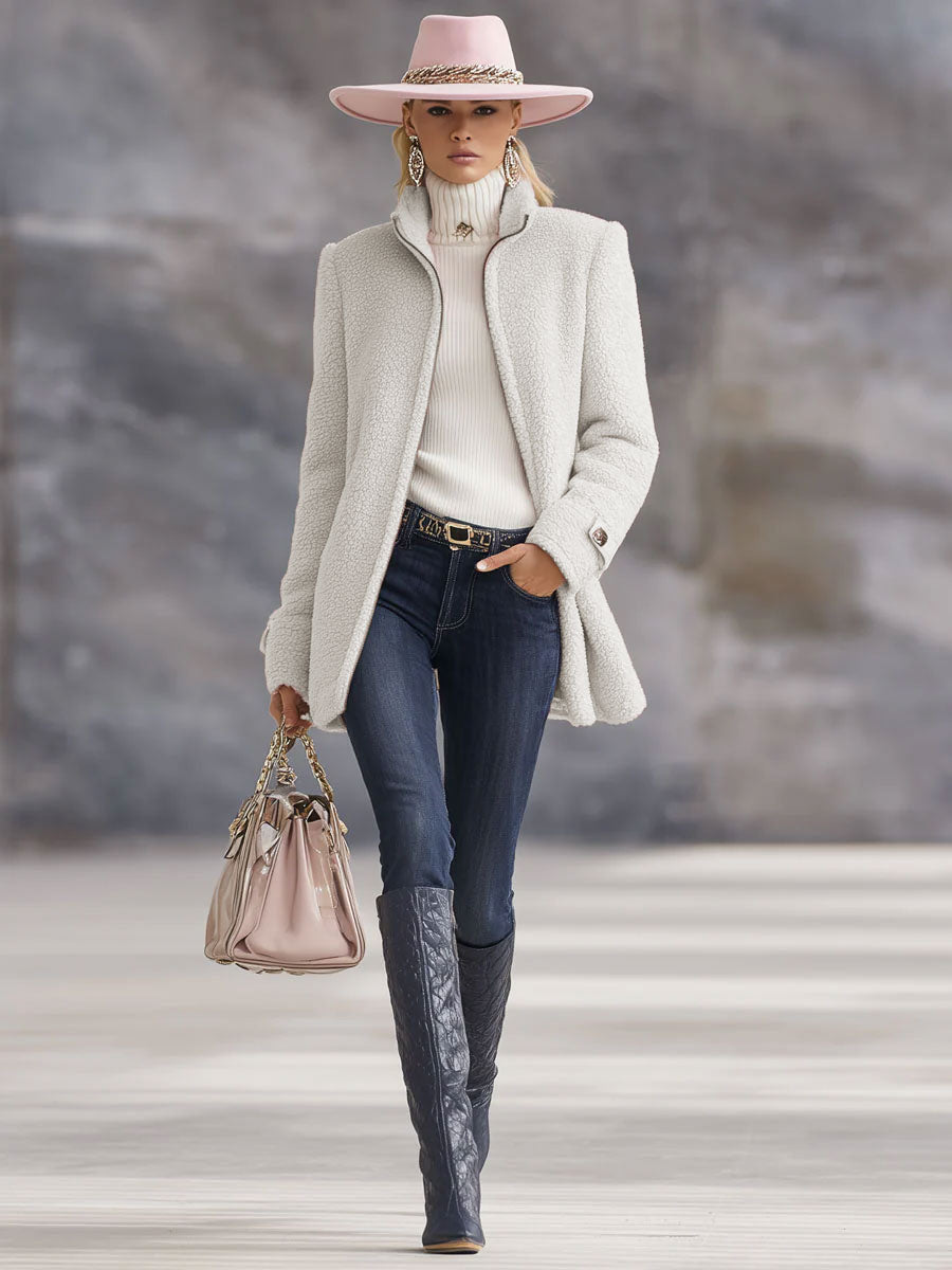 Damen Fleecejacke Design