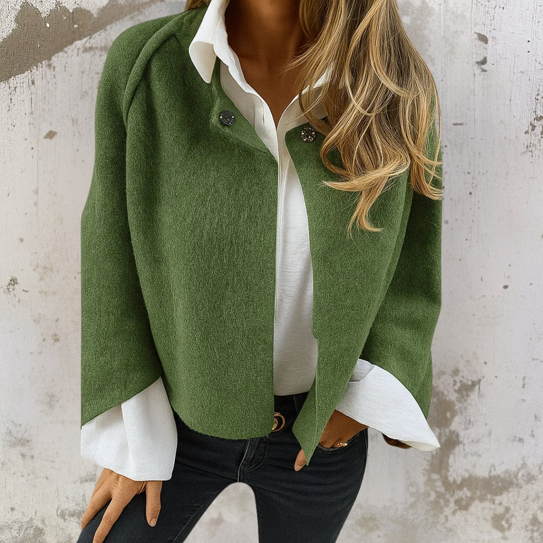 Elegante Damen Kurzjacke tailliert im modernen Business Look