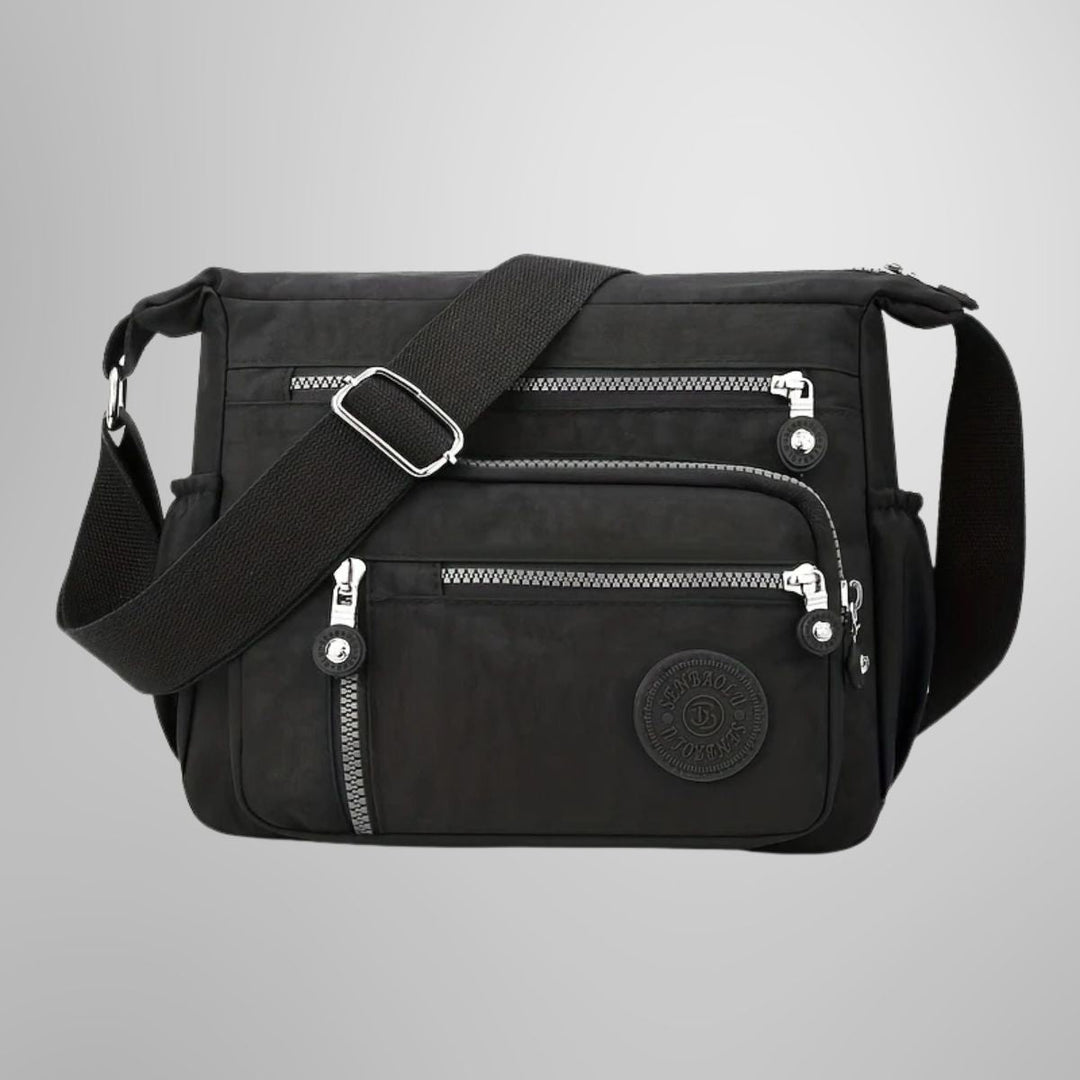 Robuste Damen Reisetasche mit mehreren sicheren Reißverschlussfächern, ideal für unterwegs & Städtetrips.