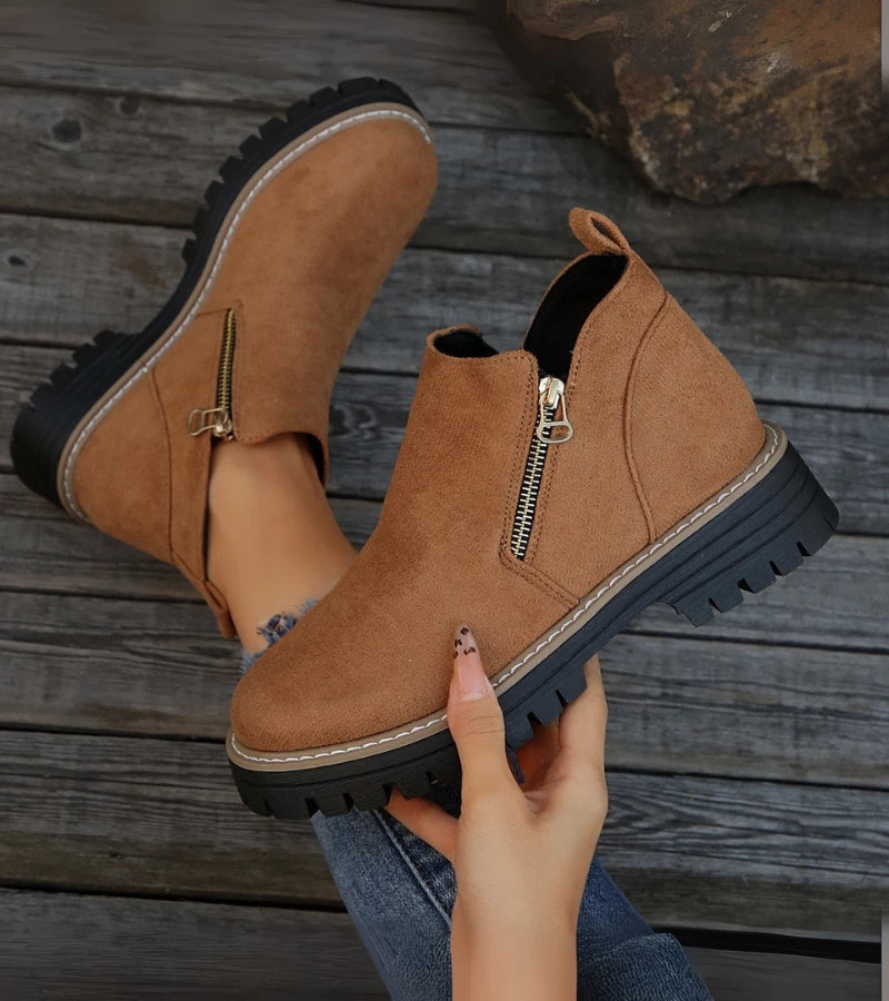 Orthopädische Stiefeletten Details
