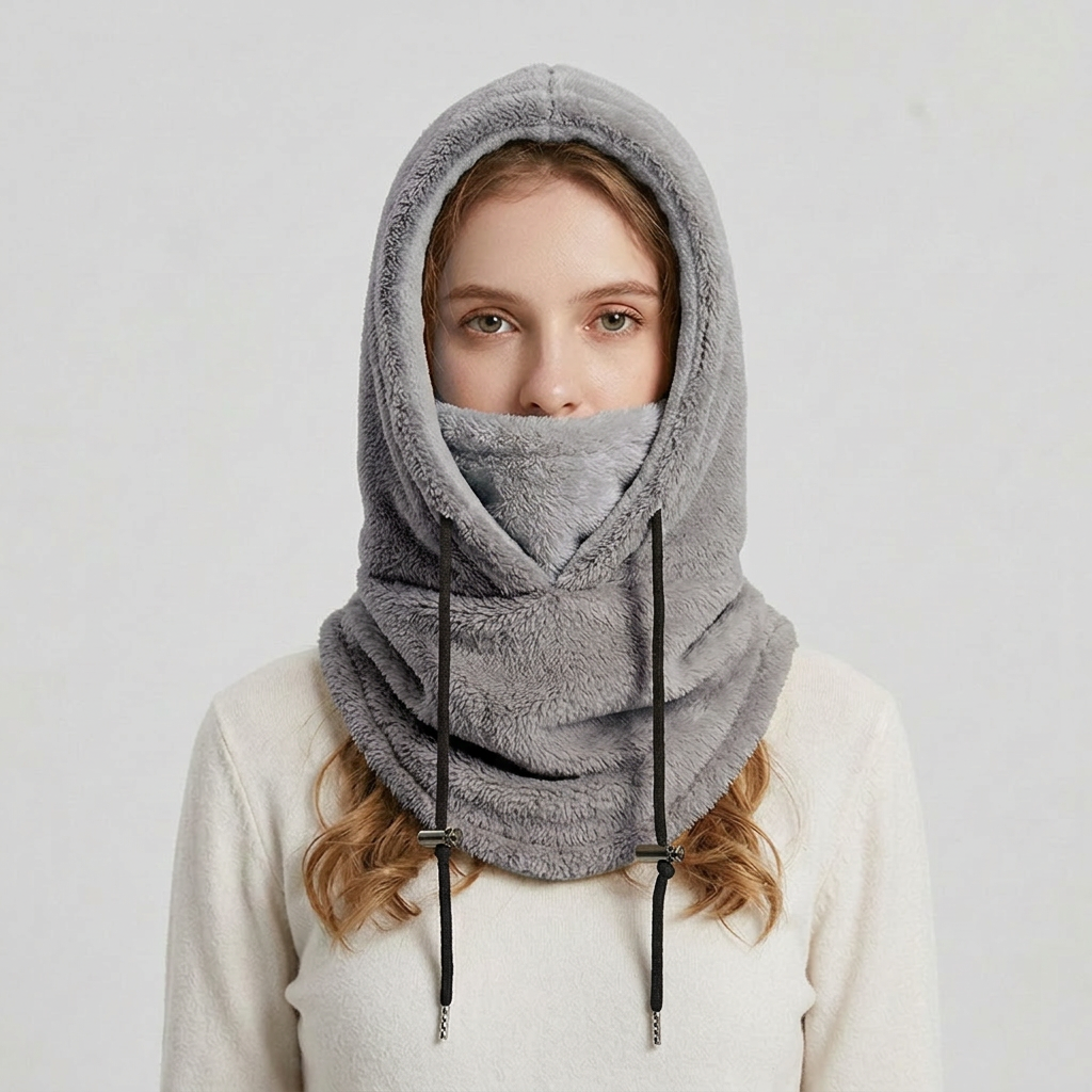 Unisex 3-in-1-Wintermütze – Warm & Winddicht