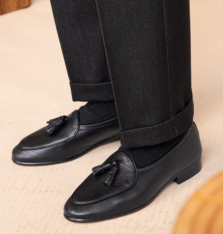Vielseitige Herrenschuhe zum Schlüpfen für elegante Anlässe