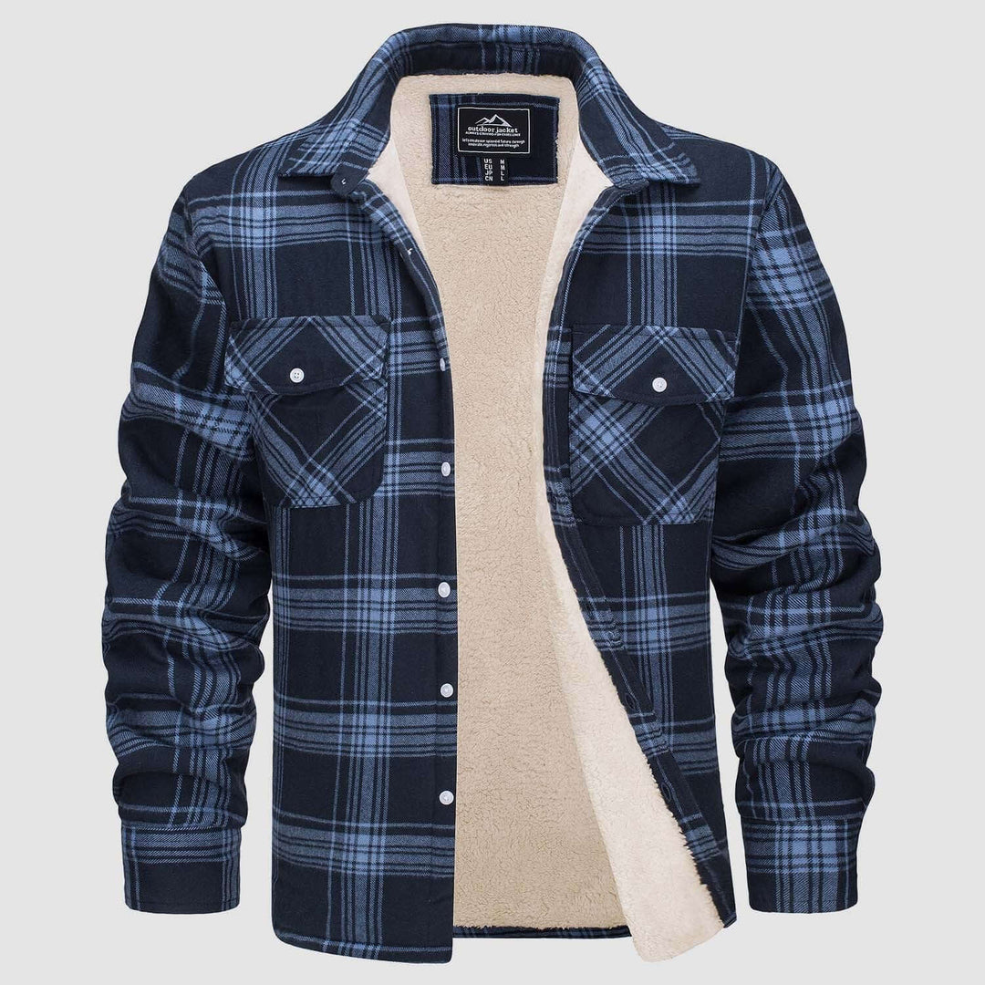 Herren Fleece-Hemd: Warm, bequem & stylisch
