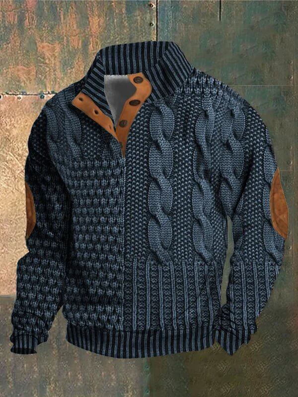 Warmer gestrickter Pullover