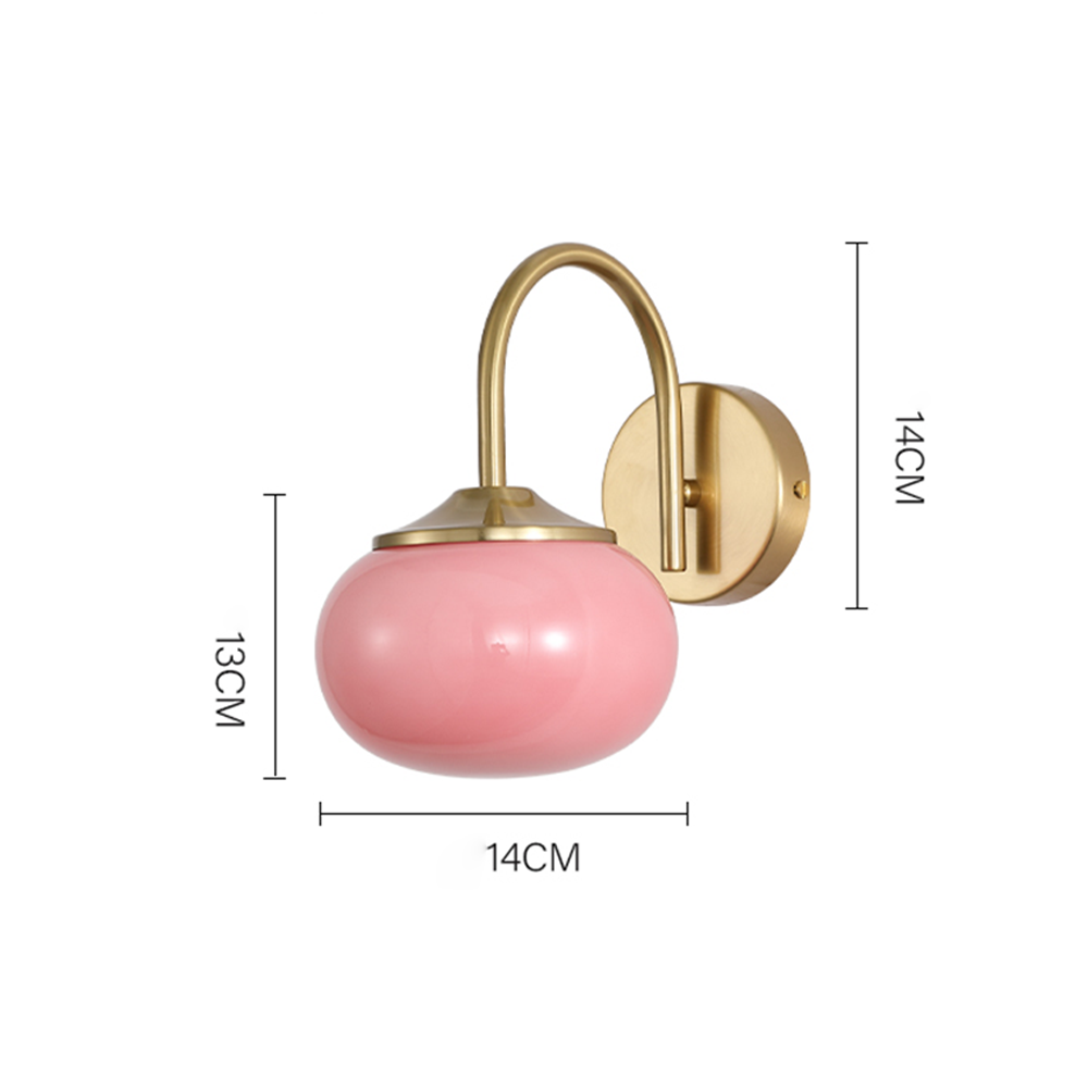 Skandinavische Marshmallow-Wandlampe für Wohnräume