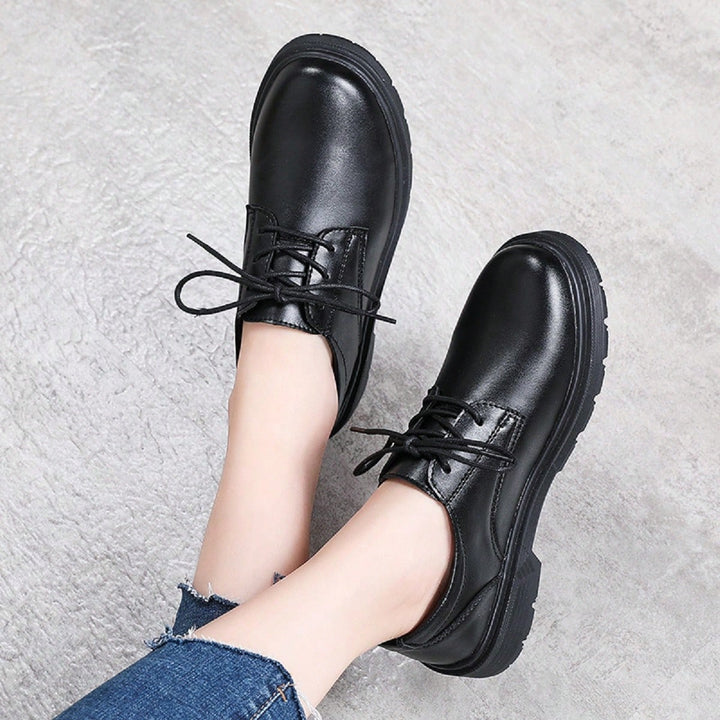 Orthopädische Schnürschuhe Damen - Schwarz | Komfort & Stil