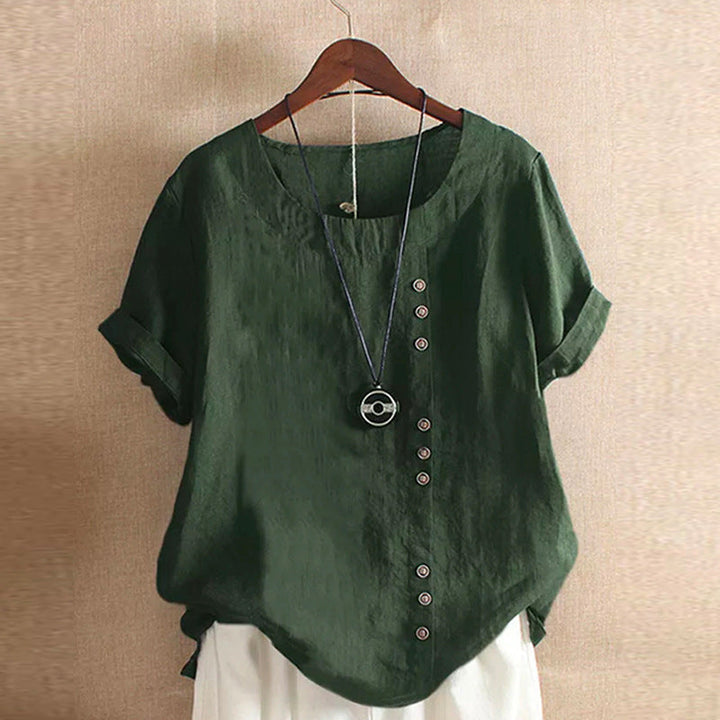 Elegantes Damen T-Shirt, Basic Shirt für jeden Anlass, bequem und stilvoll.