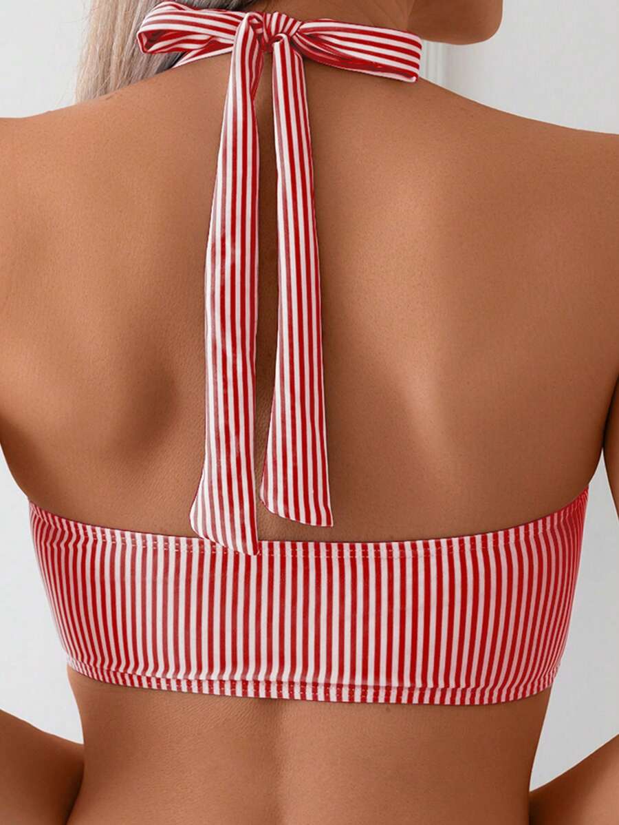 High Waist Bikini Unterteil, das Bauch und Hüften bedeckt