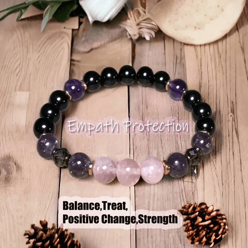 8mm Edelstein Armband mit verschiedenen Steinen