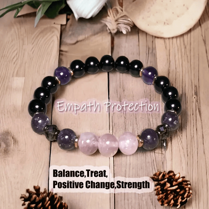 8mm Edelstein Armband mit verschiedenen Steinen