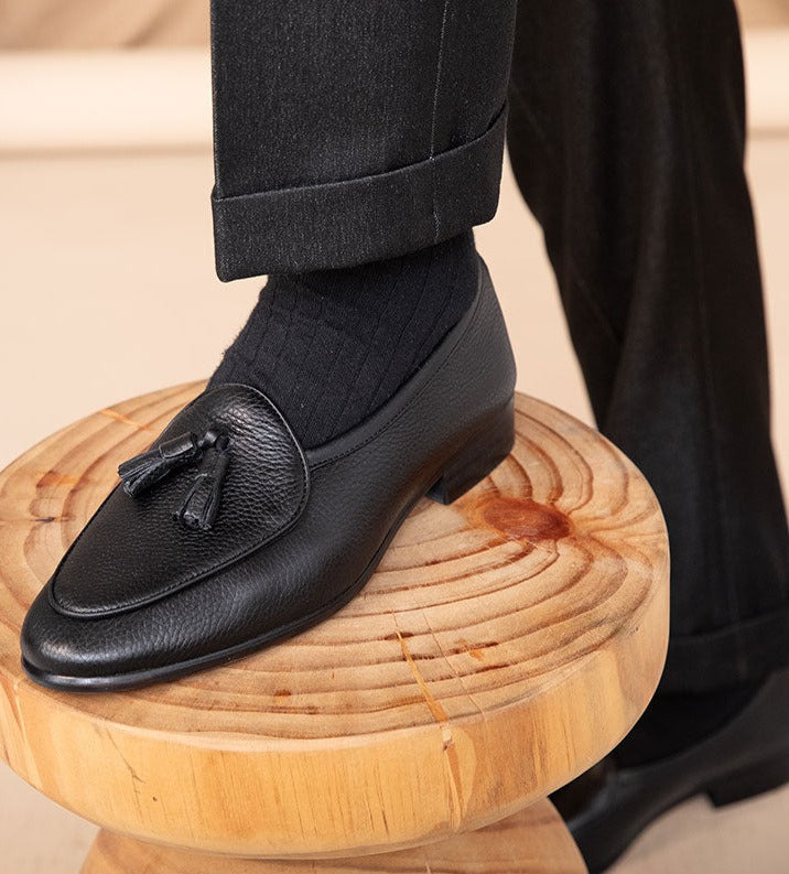 Moderne Quasten Schuhe für Herren in zeitloser Optik