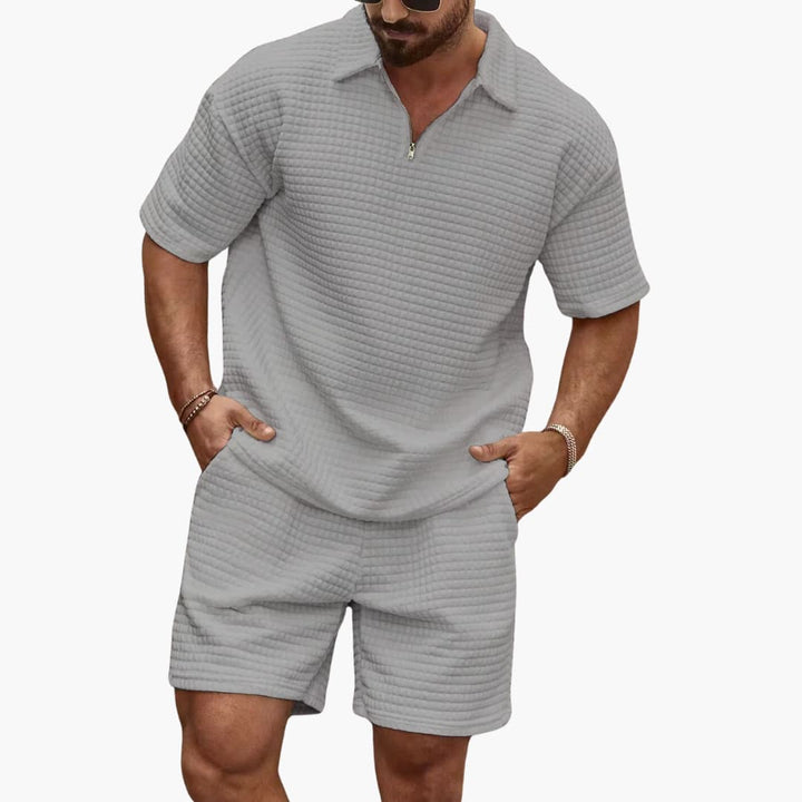 Stilvolles Sommerkleidung Set für Herren mit optimaler Luftzirkulation