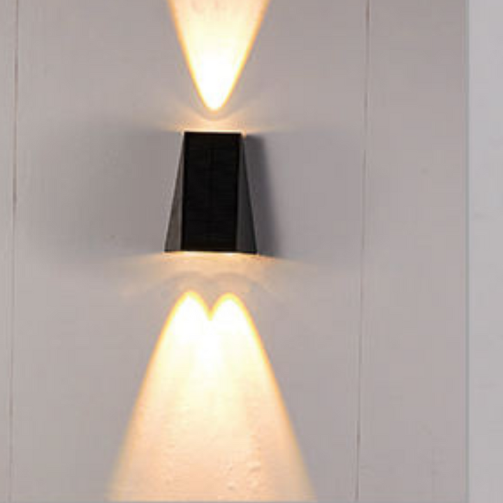 LED Solar Wandleuchte für Außenbereiche