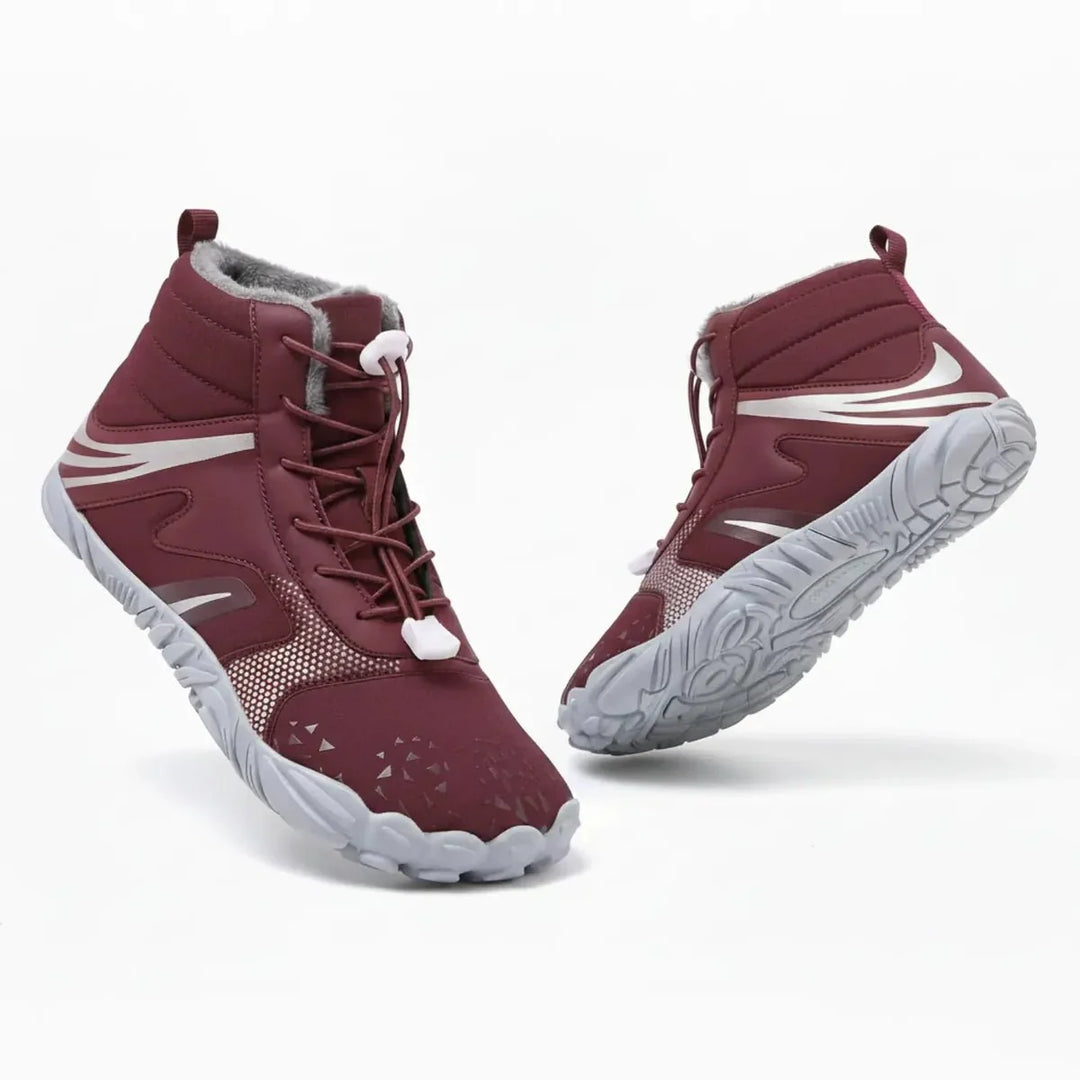 Unisex Winter-Barfußschuhe, warm & wasserabweisend für kalte Tage. Flexibel für natürlichen Gehkomfort.