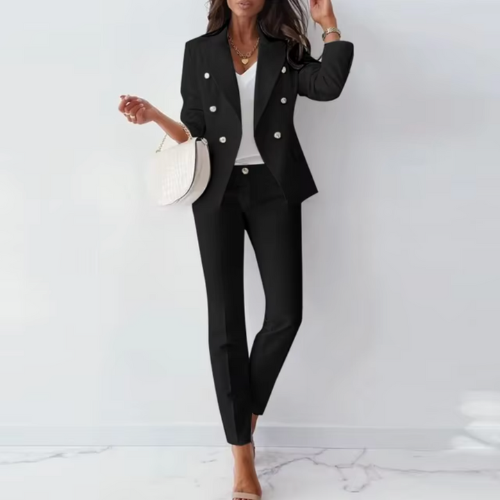 Damen Anzugset: Eleganter Blazer & Hose