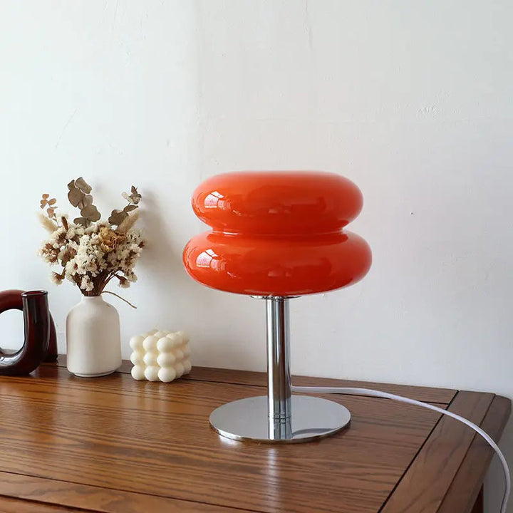 Italienische Bauhaus Tischlampe LED Dimmbar Kabellos