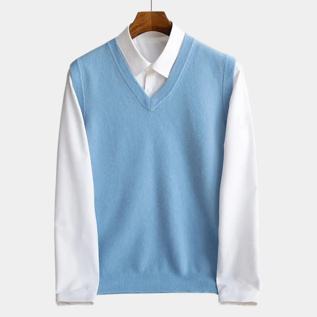 Vielseitige Herren Strickweste für Freizeit und formelle Anlässe