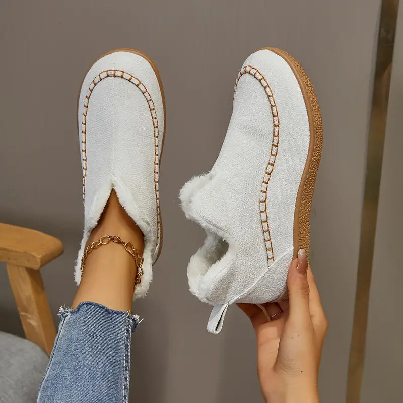 Damen Knöchelstiefel mit und Rundzehen