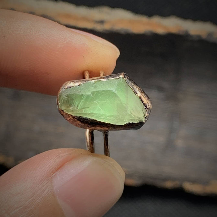 Rohstein-Geburtsring: Unikat-Schmuck