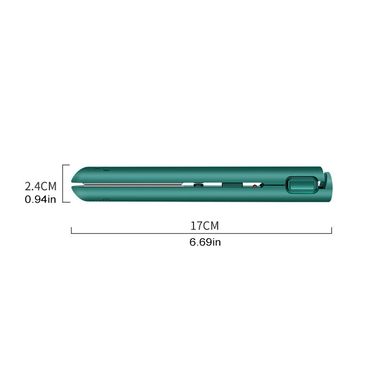"2-in-1 Haarstyler mit Keramikbeschichtung, ergonomisch, ideal zum Glätten und Locken, vielseitig, effiziente Haarpflege"