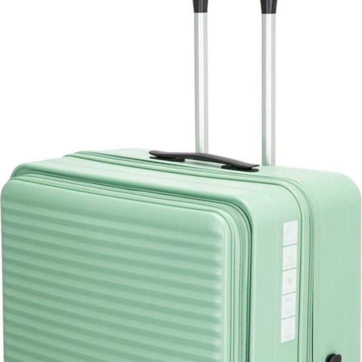 Sicheres 2er-Set Hartschalenkoffer mit Laptopfach und praktischem TSA-Schloss.