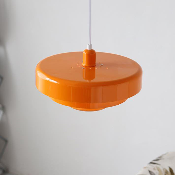 Vintage Pendelleuchte Mehrschichtiges Design Grün Orange