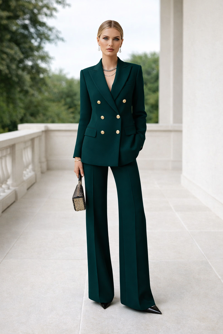 Moderne Anzughose passend zum Damenanzug für stilvolle Business Looks