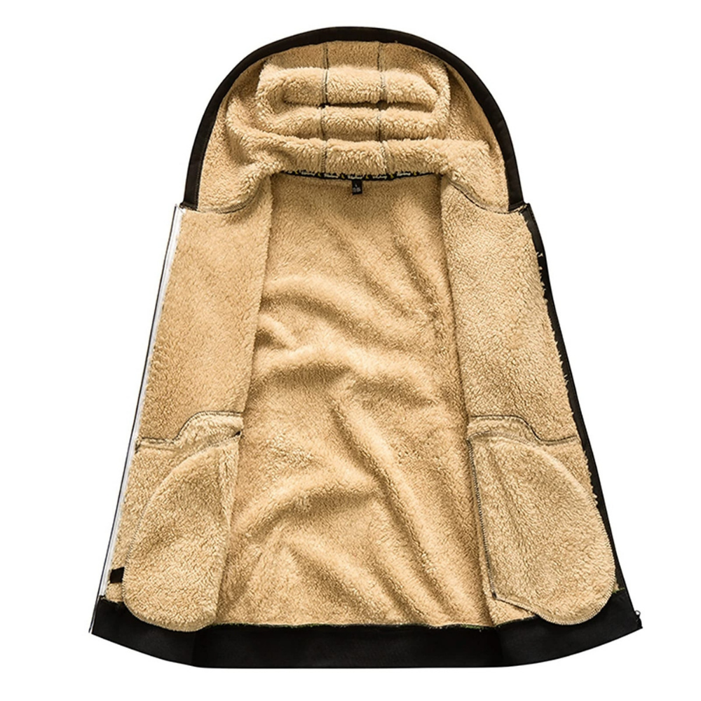 Winterjacke für Herren mit elastischen Bündchen