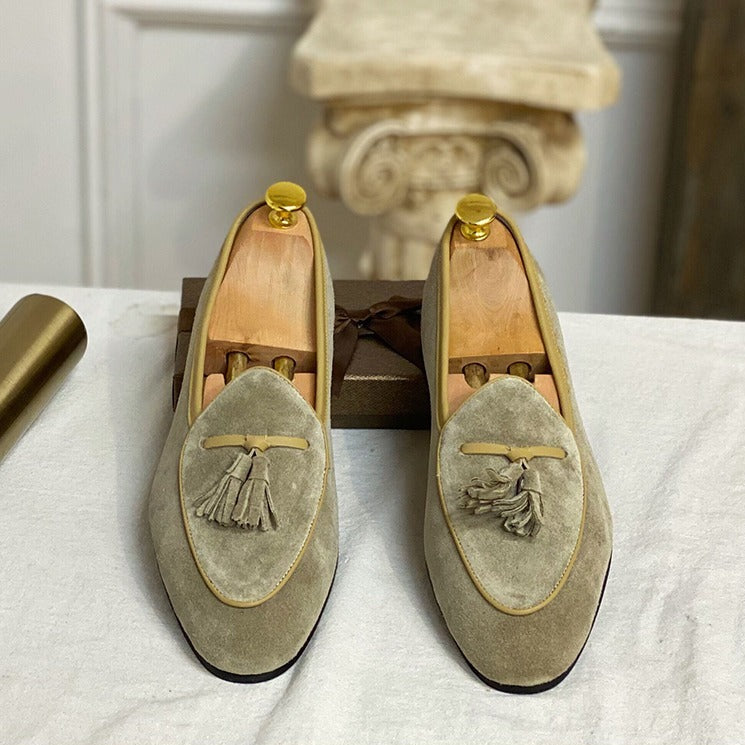 Rückansicht der Herren Loafer für Business und Freizeit