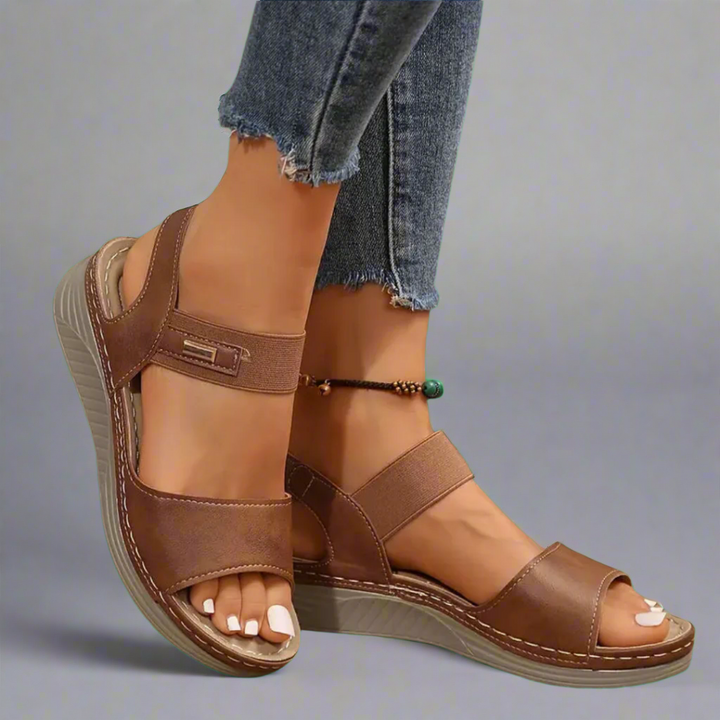 Bequeme orthopädische Damen Sandalen für optimalen Komfort & Fußgesundheit, ideal für Sommer und Freizeit.