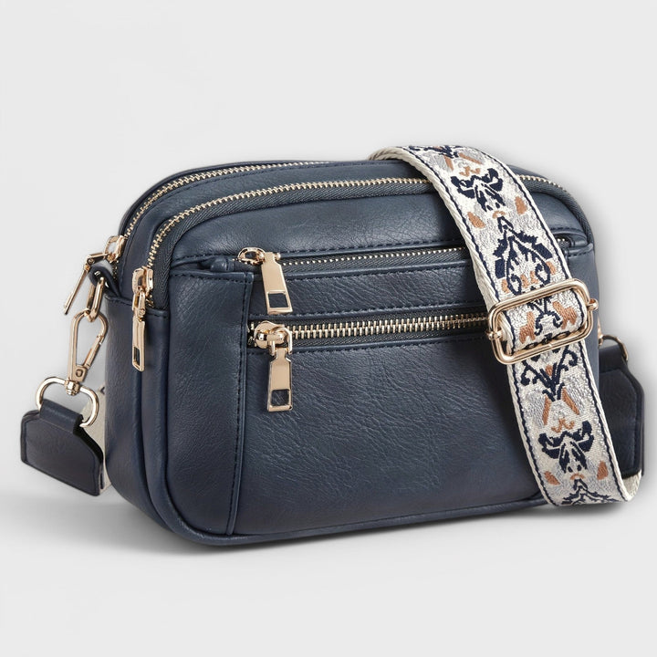 Elegante Damen Handtasche im Retro-Stil, perfekter Begleiter für Business & Freizeit.