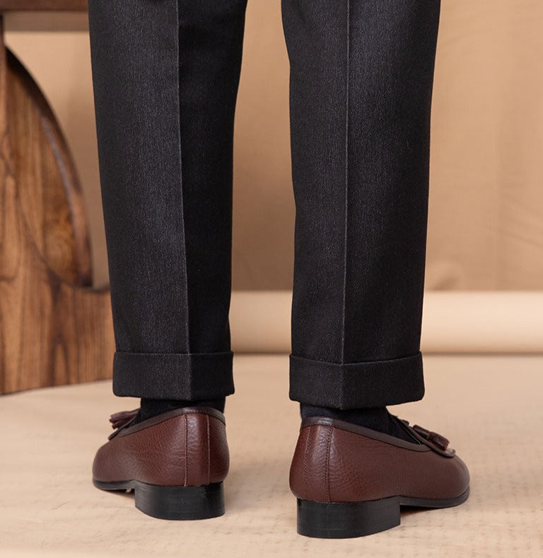 Elegante Herren Loafer mit Quasten in klassischem Design