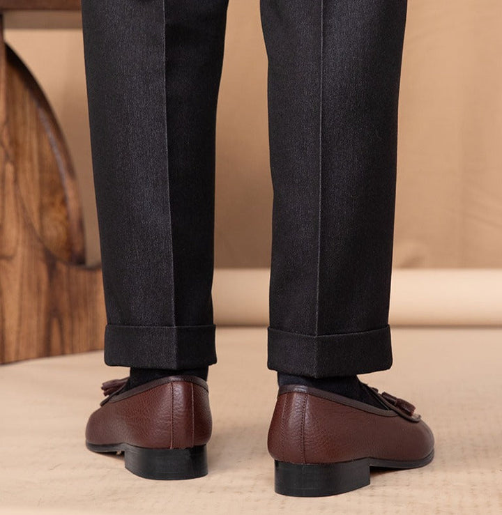Elegante Herren Loafer mit Quasten in klassischem Design