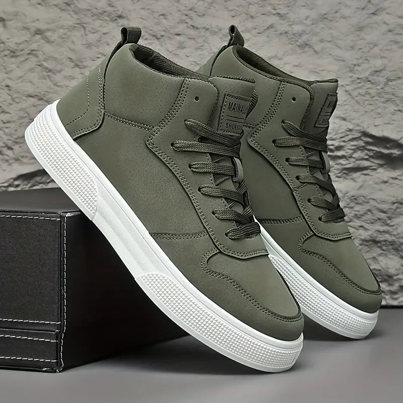 Bequeme Herren Schnürschuhe im Detail, atmungsaktives Obermaterial