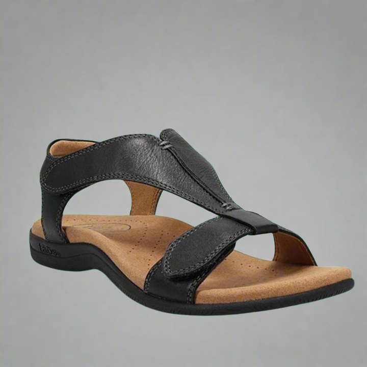 Orthopädische Damensandalen lindern Fußschmerzen. Bequeme Gesundheitsschuhe für Sommer & Erholung.