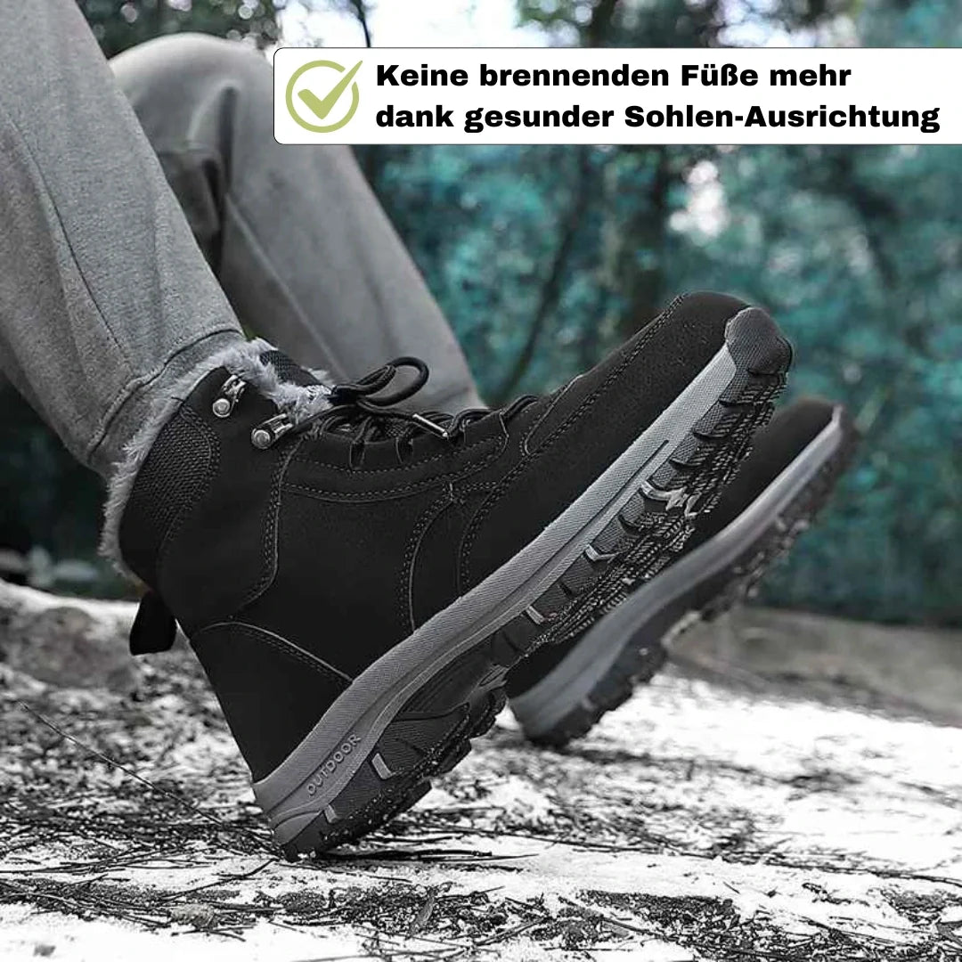 Robuste, warme Damen Winterstiefel, ideal für Schnee. Rutschfeste Winterschuhe für Outdoor-Abenteuer.