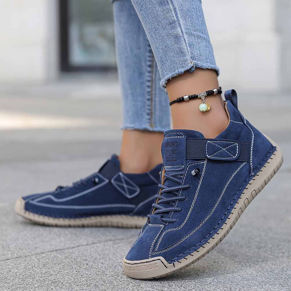 Leichte Damen Sneaker mit gepolsterter Sohle für höchsten Komfort. Ideal als orthopädische Freizeitschuhe.