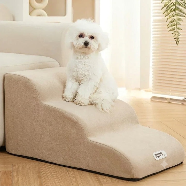 Haustiertreppe für Hunde und Katzen - PawStep Luxus-Treppe
