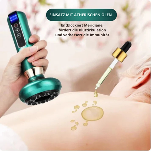 Damen-Schönheitsgerät: CelluSculpt Massagegerät mit Wärmetherapie für glatte Haut und Pflege.