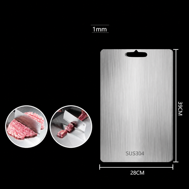 Titanium Schneidebrett - Robust & Hygienisch