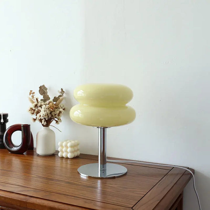 Italienische Bauhaus Tischlampe LED Dimmbar Kabellos