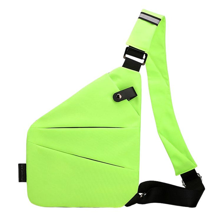 Sicherheitstasche Damen, Anti-Diebstahl, aus langlebigem Nylon, mit mehreren Sicherheitszonen.