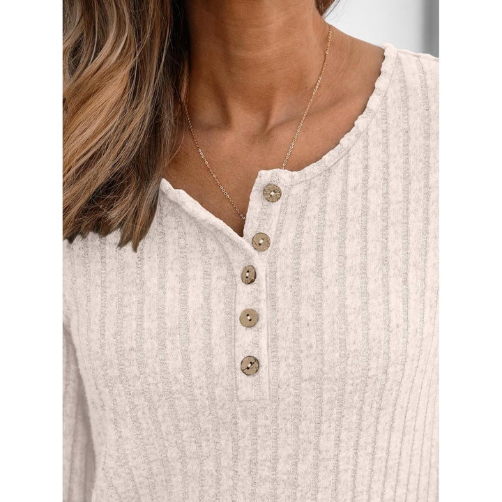 Damen Streifen-Sweatshirt Winter – Gemütlicher Freizeit-Look